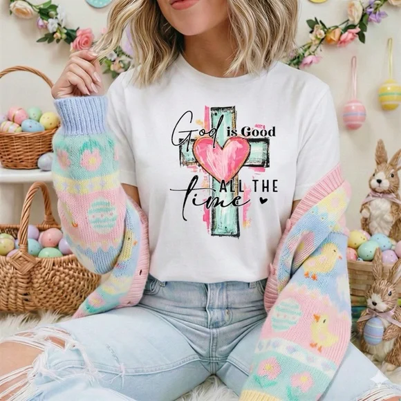 Christian t-shirt Religious new inspirational graphic tees unisex New S M L XL - Picture 8 of 16